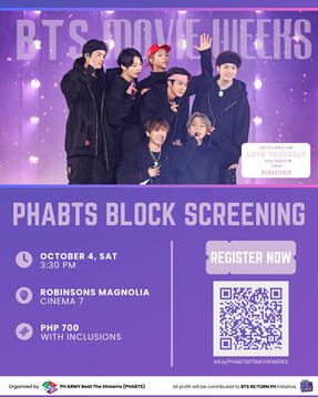 BTS Movie Weeks Block Screening
