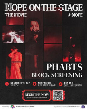 j-hope HOPE ON THE STAGE THE MOVIE Block Screening